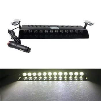12-LED Car Front Windshield Emergency Strobe Flash Light Bar Sucker Warning Lamp 32cm X 10cm X 3cm/12.6in X 4in X 1.2in
12-LED Car Front Windshield Emergency Strobe Flash Light Bar Sucker Warning Lamp 32cm X 10cm X 3cm/12.6in X 4in X 1.2in