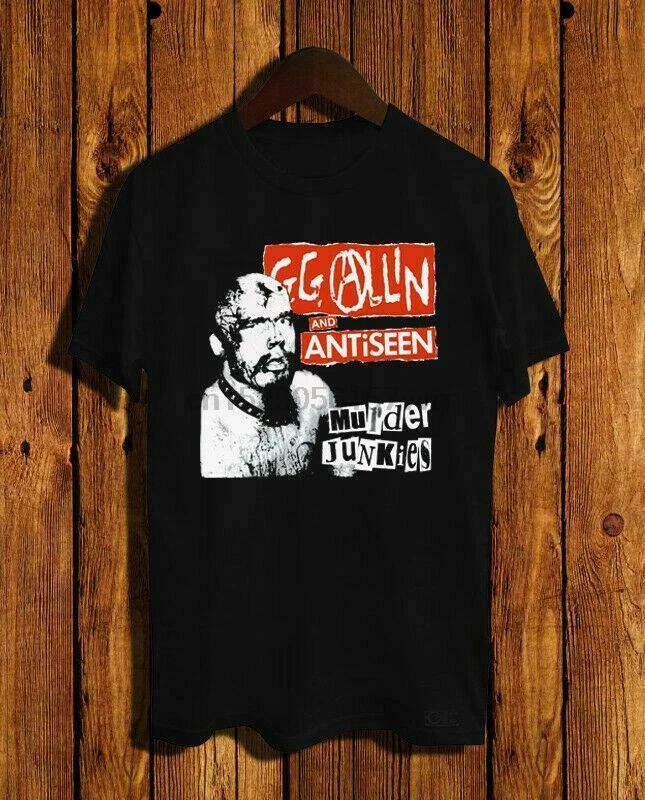 Новинка футболка GG ALLIN KILLING JUNKIES Размер S M L XL 2XL - 3XL США размер EM31 |