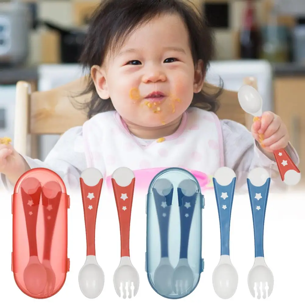 Baby Bendable Silicon Spoon & Fork Set Smooth Edge Angle of Bend Convenient for Toddlers Infants Kids Learn to Eat Safe Feeding
Baby Bendable Silicon Spoon & Fork Set Smooth Edge Angle of Bend Convenient for Toddlers Infants Kids Learn to Eat Safe Feeding