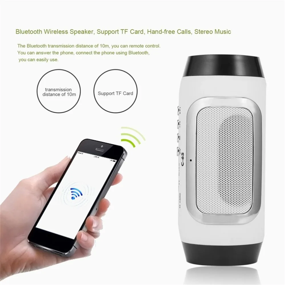 HIFI Portable wireless Bluetooth Speaker Stereo Soundbar TF FM Radio Music Subwoofer Column Speakers for Computer Phones
HIFI Portable wireless Bluetooth Speaker Stereo Soundbar TF FM Radio Music Subwoofer Column Speakers for Computer Phones