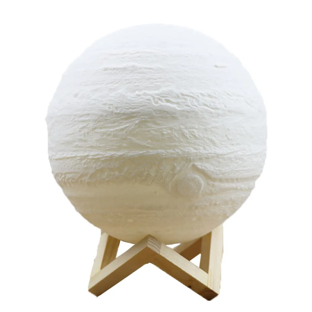 3D Light Print Jupiter Lamp Earth Lamp Christmas DecorationTwocolor Moon Lamp Rechargeable Change Touch Usb Led Night Light
3D Light Print Jupiter Lamp Earth Lamp Christmas DecorationTwocolor Moon Lamp Rechargeable Change Touch Usb Led Night Light