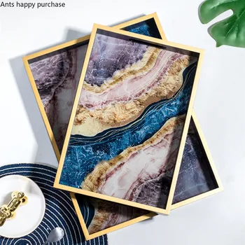 Mirror Tray Rectangle Glass Rock Tray Fruit Snack Plate Cup and Coffee Table Decoration Storage Plate Household Living Room
Mirror Tray Rectangle Glass Rock Tray Fruit Snack Plate Cup and Coffee Table Decoration Storage Plate Household Living Room