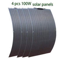 Flexible Solar Panel 100W 200W 300W 400W 24V/12V Monocrystalline Bendable 100 Watt 18V Semi-Flexible Mono Solar Panels Charger
Flexible Solar Panel 100W 200W 300W 400W 24V/12V Monocrystalline Bendable 100 Watt 18V Semi-Flexible Mono Solar Panels Charger