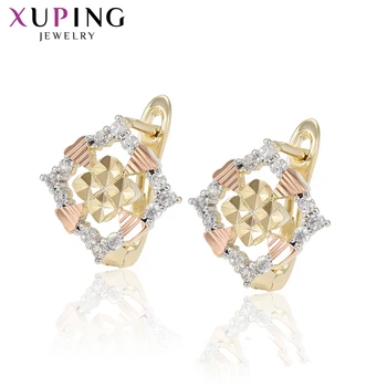 Xuping Simple Fashion Earrings Jewelry Romantic Cute Hoop Earrings for Women Geometric Valentine's Day Party Gift 98160
Xuping Simple Fashion Earrings Jewelry Romantic Cute Hoop Earrings for Women Geometric Valentine's Day Party Gift 98160