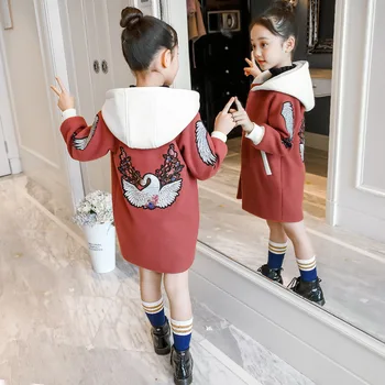 2019 Kids Girl Overcoat Autumn New Fashion Wool Coat For Girls Teens Outerwear Children Windproof 3-15 Years Old
2019 Kids Girl Overcoat Autumn New Fashion Wool Coat For Girls Teens Outerwear Children Windproof 3-15 Years Old