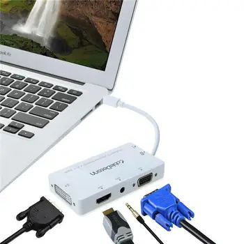 4 in 1 Type-C to HDMI/VGA/DVI with Audio Adapter Laptop to Display Converter Cable
4 in 1 Type-C to HDMI/VGA/DVI with Audio Adapter Laptop to Display Converter Cable