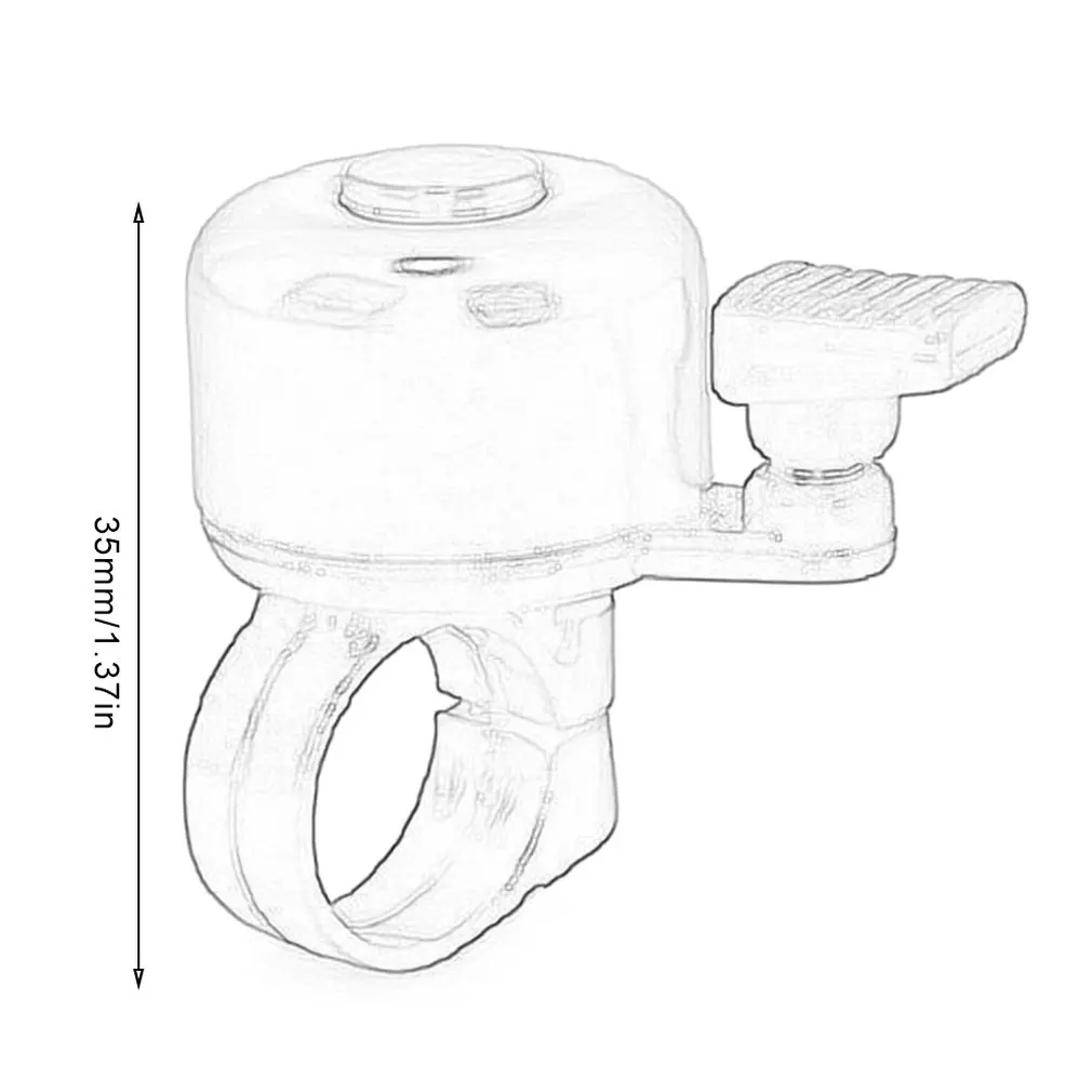 Bicycle Bell Children'S Scooter Bell Mini Bell Mini Bike Skateboard Metal Small Bell Suitable For Mountain Bicycle