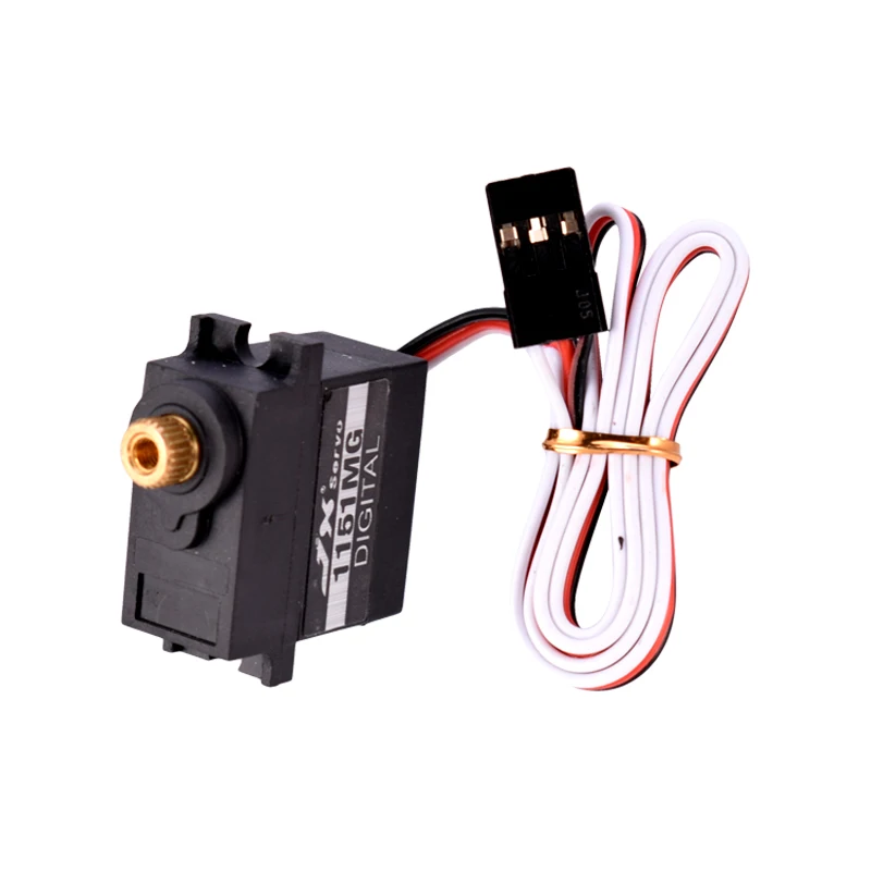JX Servo PDI-1151MG 3 6 кг Мини Вт водостойкый LED цифровой Core для RC вертолет Робокар Поли