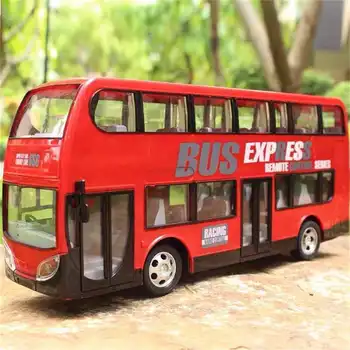 RC Car Wireless Remote Control Car Two Layers Electric City Bus Express with LED Light Model RC Vehicles Toys for Children
RC Car Wireless Remote Control Car Two Layers Electric City Bus Express with LED Light Model RC Vehicles Toys for Children