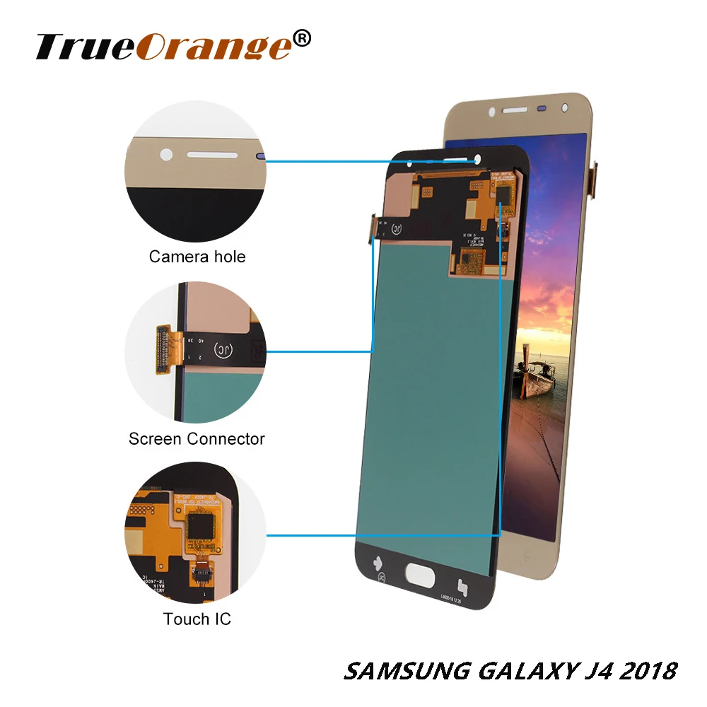 5.5''For Samsung Galaxy J4 2018 LCD J400F J400H J400P Touch Screen Digitizer Assembly with Frame Repacement Mobile Accessories
5.5''For Samsung Galaxy J4 2018 LCD J400F J400H J400P Touch Screen Digitizer Assembly with Frame Repacement Mobile Accessories