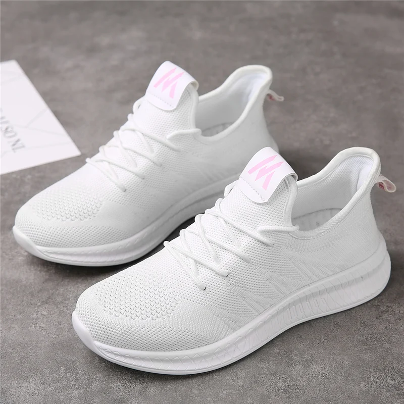 Women Sneakers Running Comfortable Walking Fitness Shoes For Girls Black Ladies Shoes Sports Breathable Flywire Gym Trainers
Women Sneakers Running Comfortable Walking Fitness Shoes For Girls Black Ladies Shoes Sports Breathable Flywire Gym Trainers