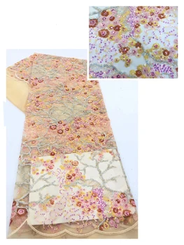 Anna new design african tulle lace fabric 2020 high quality embroidery french net laces sequins fabrics 5 yards/piece for sewing
Anna new design african tulle lace fabric 2020 high quality embroidery french net laces sequins fabrics 5 yards/piece for sewing