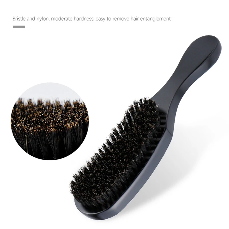 100% Boar Bristle Wave Beard HairBrush Natural Texture Curved Wooden Handle Men Facial Hair Cleaning Brush Head Massage Brush
100% Boar Bristle Wave Beard HairBrush Natural Texture Curved Wooden Handle Men Facial Hair Cleaning Brush Head Massage Brush