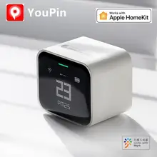 New Qingping Air Detector lite Retina Touch IPS Screen Touch Operation pm2.5 Mi home APP Control Air Monitor work with apple
New Qingping Air Detector lite Retina Touch IPS Screen Touch Operation pm2.5 Mi home APP Control Air Monitor work with apple