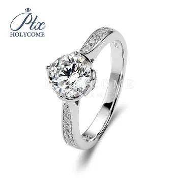 Engagement Ring Diamond Trendy High Quality 1CT 925 silver Moissanite Diamond Ring
Engagement Ring Diamond Trendy High Quality 1CT 925 silver Moissanite Diamond Ring