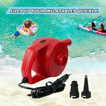 Electric Air Pump for Inflatables 300W Powerful Inflator Pump for Pool Raft Ride-on Swim Rings Quick-refil Inflation Pump
Electric Air Pump for Inflatables 300W Powerful Inflator Pump for Pool Raft Ride-on Swim Rings Quick-refil Inflation Pump