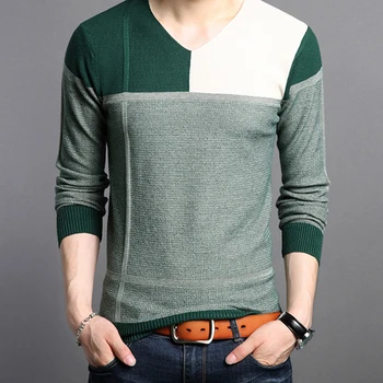 2019 Winter Warm Sweaters New Slim Thick V-Neck Sweater Men Brand Clothing Knitted Cashmere Pullover Men M-4XL SW20
2019 Winter Warm Sweaters New Slim Thick V-Neck Sweater Men Brand Clothing Knitted Cashmere Pullover Men M-4XL SW20