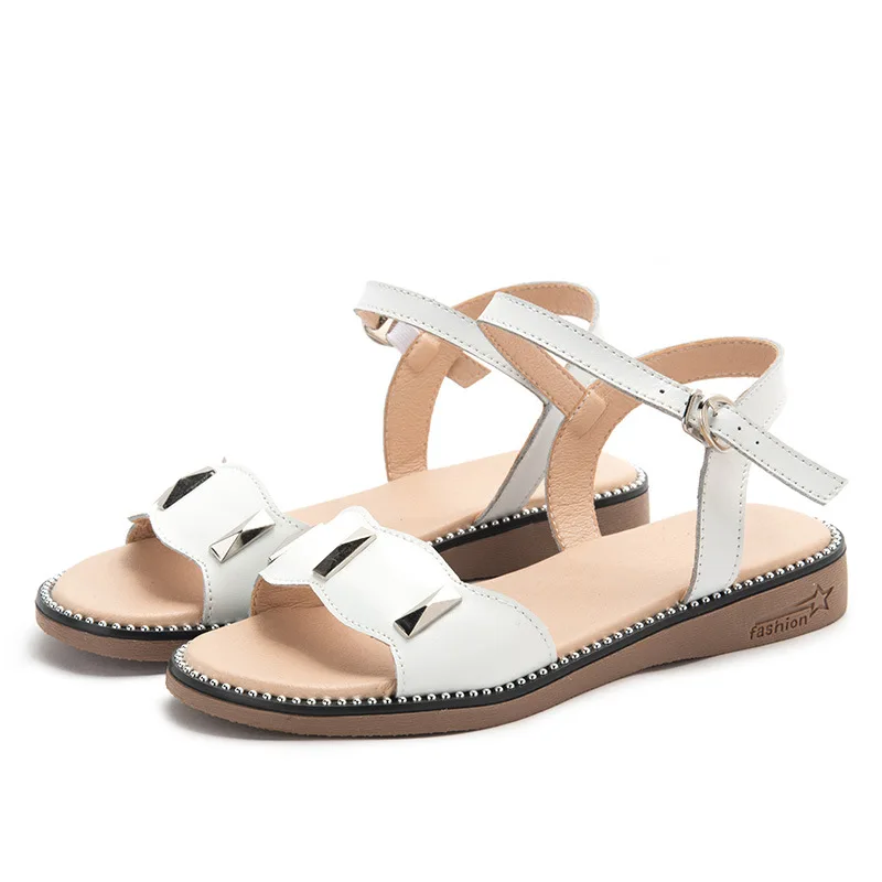 Hot Selling Simple Fashion WOMEN'S Sandals Versatile Casual Comfortable Breathable Metal Buckle 2019 New Style Thin Drawstring S
Hot Selling Simple Fashion WOMEN'S Sandals Versatile Casual Comfortable Breathable Metal Buckle 2019 New Style Thin Drawstring S