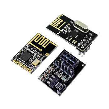 NRF24L01+ wireless data transmission module 2.4G / the NRF24L01 upgrade version 2Mbit/s NRF24L01 Socket Adapter plate Board
NRF24L01+ wireless data transmission module 2.4G / the NRF24L01 upgrade version 2Mbit/s NRF24L01 Socket Adapter plate Board