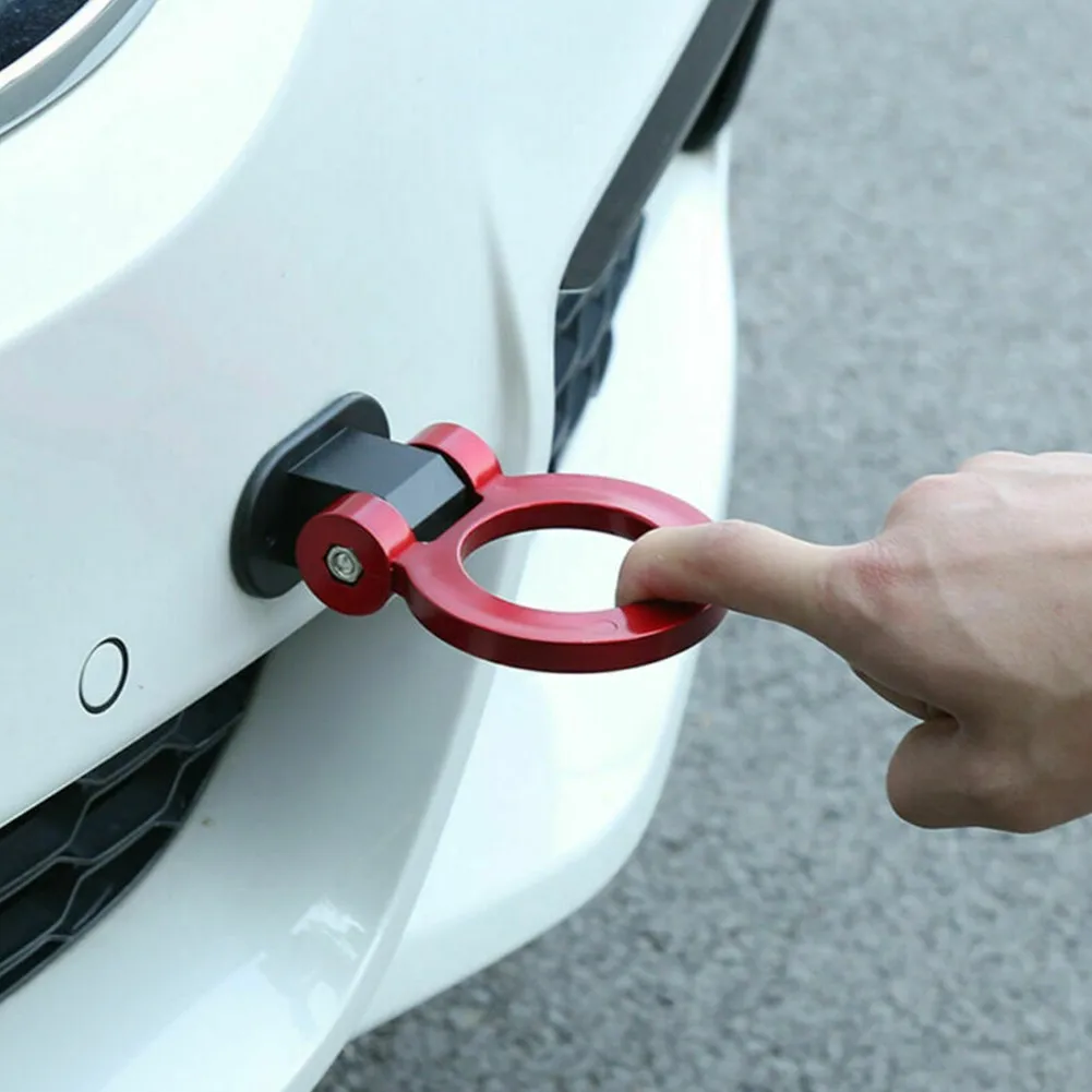 Universal Car Ring Track Racing Style Tow Trailer Hook Look Decoration Car Rear Front Affix Trailer Racing Ring Red Accessories
Universal Car Ring Track Racing Style Tow Trailer Hook Look Decoration Car Rear Front Affix Trailer Racing Ring Red Accessories