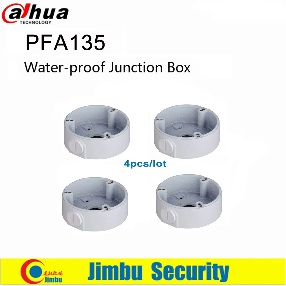 Dahua IP Camera Water-proof Junction Box PFA135 4pcs/lot Aluminum Junction Box Neat & Integrated for Bullet IP Camera