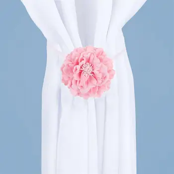 Pink Delicate Peony Shape Curtain Tieback Window Buckle Decor Fastener Fabric Floral Curtain Showcase Layout Ornaments
Pink Delicate Peony Shape Curtain Tieback Window Buckle Decor Fastener Fabric Floral Curtain Showcase Layout Ornaments