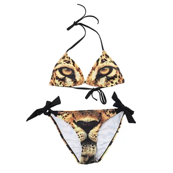 Leopard Print Bikini Strap New Style Swimsuit Women European and American Swimwear Adjustable Backless Sexy Swimming Suit 2020
Leopard Print Bikini Strap New Style Swimsuit Women European and American Swimwear Adjustable Backless Sexy Swimming Suit 2020