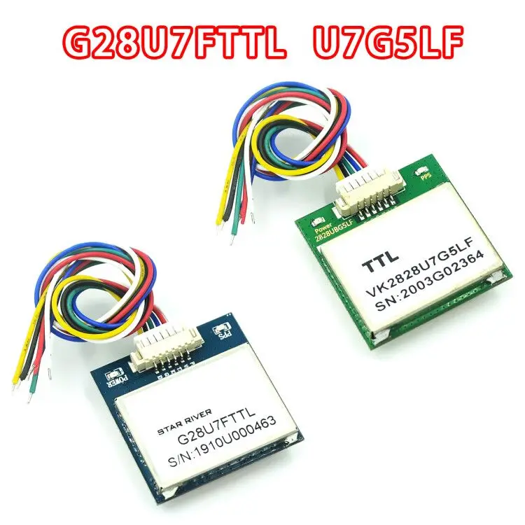 G28U7F TTL G28U7FTT более чем VK2828U7G5LF GPS модуль с антенной 1-10 Гц флэш-моделью управления