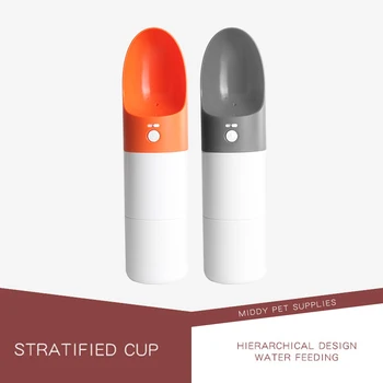 270ML portable dog water bottle fashion pet dog travel leak-proof water bottle holder water bottle dispenser pet supplies
270ML portable dog water bottle fashion pet dog travel leak-proof water bottle holder water bottle dispenser pet supplies