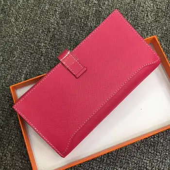 

Kafunila 2019 Famous Brand Money Bag Genuine Leather Bussiness Wallet Women Zipper Clutch Long Purses Card Holder Iphone Pocket