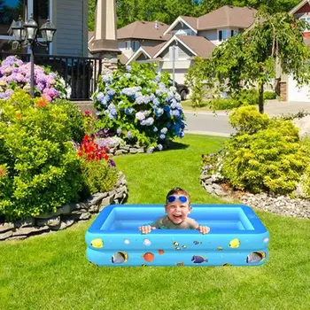 1.2m Large Inflatable Swimming Pool Children Adults Bathing Tub Baby Home Use Paddling Pool Inflatable Square Kids Pool
1.2m Large Inflatable Swimming Pool Children Adults Bathing Tub Baby Home Use Paddling Pool Inflatable Square Kids Pool