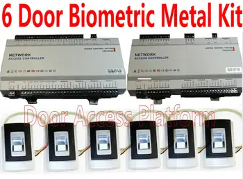 6 Door Controller IP Panel,Web Interface Remote control Access controller with 6 pcs Metal Case Biometric Fingerprint reader kit
6 Door Controller IP Panel,Web Interface Remote control Access controller with 6 pcs Metal Case Biometric Fingerprint reader kit