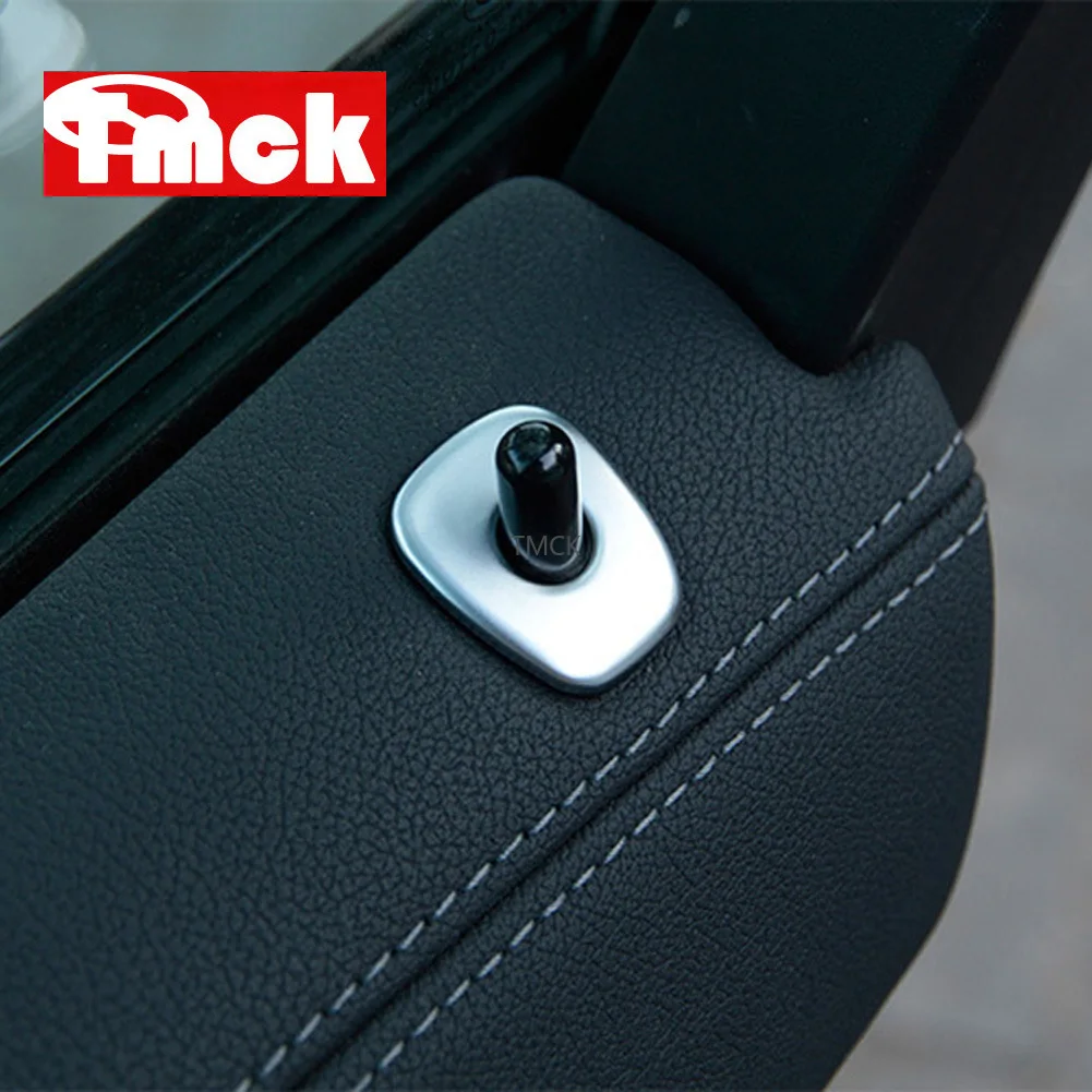4 шт./компл. матовое серебро для BMW X3 X4 G01 G02 2018 2019 ABS хромированные аксессуары