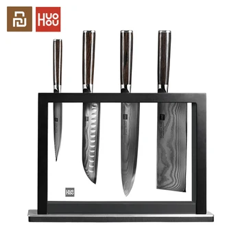 Xiaomi 5Pcs Huohou Damascus Knife Set Stainless Steel Household Kitchen Knives Solid Wood Handle Composite Steel Knife Durable
Xiaomi 5Pcs Huohou Damascus Knife Set Stainless Steel Household Kitchen Knives Solid Wood Handle Composite Steel Knife Durable