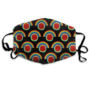 Comfortable Two Layer Dust Mask, Soft Rainbow Pentagram Face Mask Cover Mouth for Adults and Teens
Comfortable Two Layer Dust Mask, Soft Rainbow Pentagram Face Mask Cover Mouth for Adults and Teens