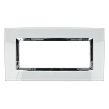 SANDASDON SD68006VT SANDASDON plaque Elegance 6M White compatible Bticino Matix
SANDASDON SD68006VT SANDASDON plaque Elegance 6M White compatible Bticino Matix