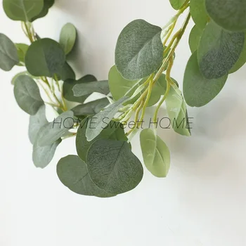 Artificial Eucalyptus Leaves Silk Flower Accessories Fake Greens Decorative Vine 2 Meters Long Home Garden Wedding Decorations
Artificial Eucalyptus Leaves Silk Flower Accessories Fake Greens Decorative Vine 2 Meters Long Home Garden Wedding Decorations
