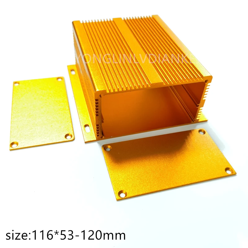 Aluminum box Aluminum shell 116*53-120mm Industrial control aluminum alloy shell Controller shell Gateway device aluminum shell
Aluminum box Aluminum shell 116*53-120mm Industrial control aluminum alloy shell Controller shell Gateway device aluminum shell