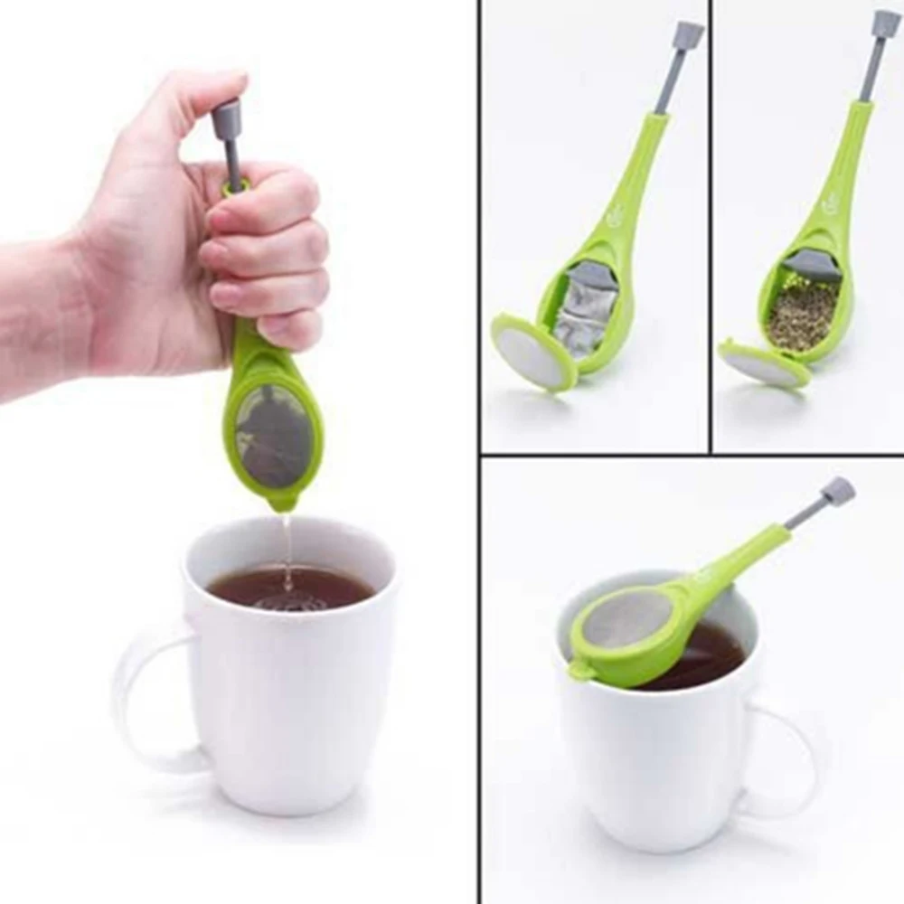 Healthy Flavor Total Tea Infuser Gadget Measure Swirl Steep Stir Strainer Filter Food Grade Silicone Practical Tea Making Tools
Healthy Flavor Total Tea Infuser Gadget Measure Swirl Steep Stir Strainer Filter Food Grade Silicone Practical Tea Making Tools