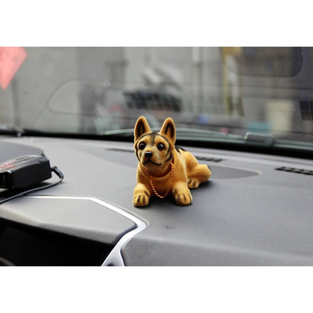 Shaking Head Lucky Dog Bobbing Heads Car Dash Puppy for Car Vehicle Decoration - Shepherd Dog Shaking Head Lucky Dog Bobbing Heads Car Dash Puppy for Car Vehicle Decoration - Shepherd Dog