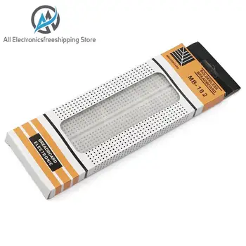 Breadboard 830 Point PCB Board MB-102 MB102 Test Develop DIY kit nodemcu raspberri pi 2 lcd High Frequency
Breadboard 830 Point PCB Board MB-102 MB102 Test Develop DIY kit nodemcu raspberri pi 2 lcd High Frequency