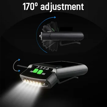6 Led Sensor Waterproof Cycling Head Lamp Light Camping Bright Rotatable Outdoor Night Fishing USB Rechargeable Clip On Hat
6 Led Sensor Waterproof Cycling Head Lamp Light Camping Bright Rotatable Outdoor Night Fishing USB Rechargeable Clip On Hat