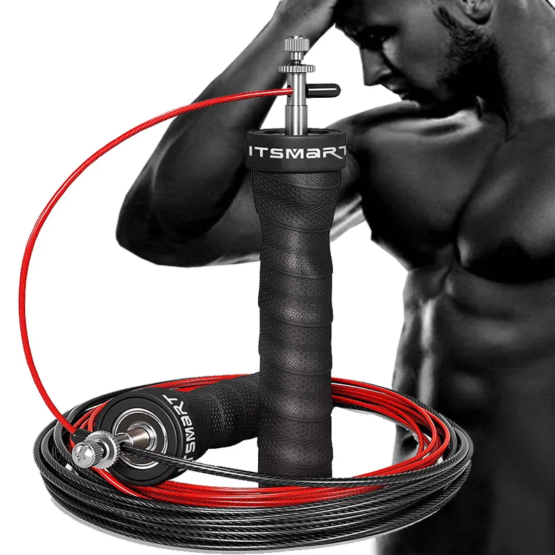 Crossfit Jump Rope Skip Speed Weighted Jump Ropes with Extra Speed Cable Ball Bearings Anti-Slip Handle crossfit speed jump rope
Crossfit Jump Rope Skip Speed Weighted Jump Ropes with Extra Speed Cable Ball Bearings Anti-Slip Handle crossfit speed jump rope