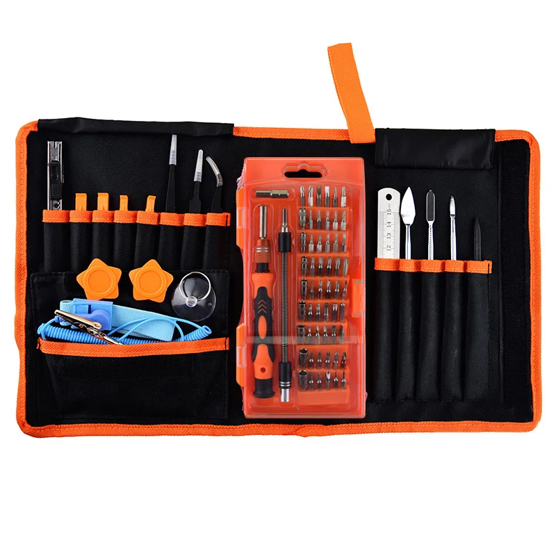 Professional Precision Screwdriver Set 75-IN-1 with Pointed Tweezers Tool for Electronic Mobile Phone Repair Kit Hand Tool
Professional Precision Screwdriver Set 75-IN-1 with Pointed Tweezers Tool for Electronic Mobile Phone Repair Kit Hand Tool