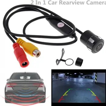 Universal 2 In 1 CCD Car Rearview Camera Wide Angle Auto Rearview Backup Reverse Camera with Parking Lines and 18.5mm Glass Lens
Universal 2 In 1 CCD Car Rearview Camera Wide Angle Auto Rearview Backup Reverse Camera with Parking Lines and 18.5mm Glass Lens