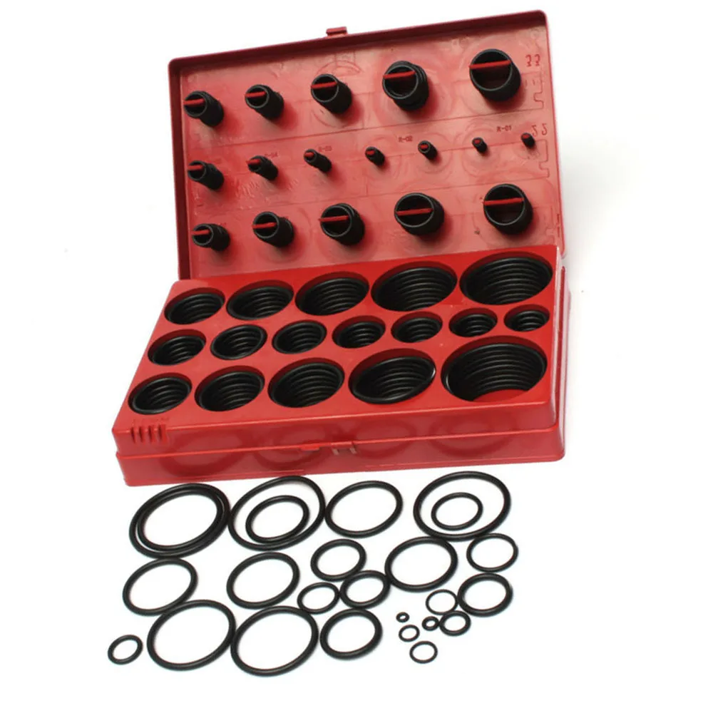 419Pcs O-Ring Sealing Assortment Kit Car Automotive Plumbing Gasket Repair durable and practical to use
419Pcs O-Ring Sealing Assortment Kit Car Automotive Plumbing Gasket Repair durable and practical to use