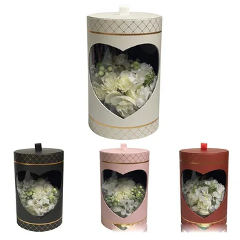 Pull-out round flower box pvc transparent window flower hug bucket gift box Florist gift party box wedding Christmas decoration
Pull-out round flower box pvc transparent window flower hug bucket gift box Florist gift party box wedding Christmas decoration