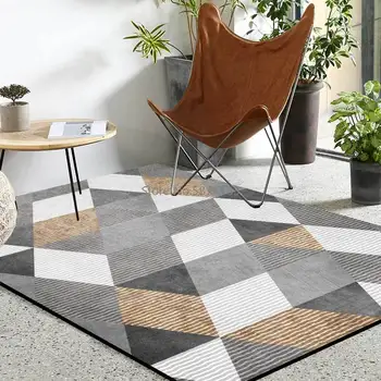 Fashion Modern Nordic Minimalist Geometric Brown-grey Diamond-shaped Living Room Bedroom Bedside Carpet Floor Mats Custom
Fashion Modern Nordic Minimalist Geometric Brown-grey Diamond-shaped Living Room Bedroom Bedside Carpet Floor Mats Custom