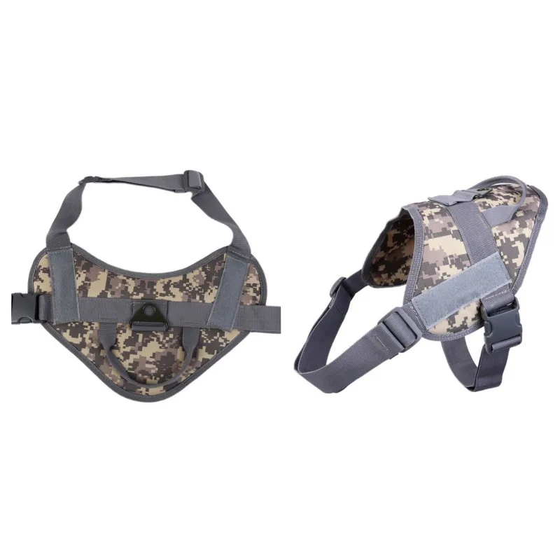 Tactical Service Dog Vest Training Hunting Molle Nylon Water-resistan Military Patrol Adjustable Dog Harness with Handle Hunting
Tactical Service Dog Vest Training Hunting Molle Nylon Water-resistan Military Patrol Adjustable Dog Harness with Handle Hunting