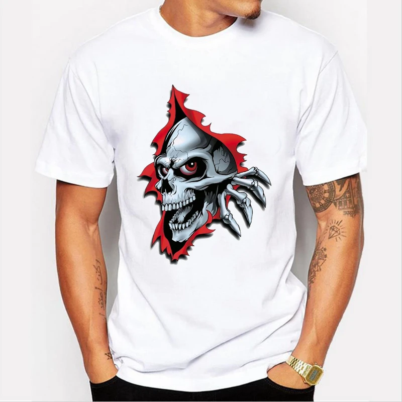 50550# skull coming out t shirt men's tshirt top tee summer Tshirt fashion cool O neck short sleeve shirt
50550# skull coming out t shirt men's tshirt top tee summer Tshirt fashion cool O neck short sleeve shirt